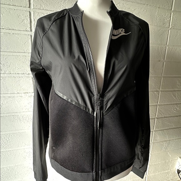 Nike Women's Black Bomber Jacket Size S - Picture 10 of 12